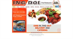 Desktop Screenshot of ingdoithaikitchen.net